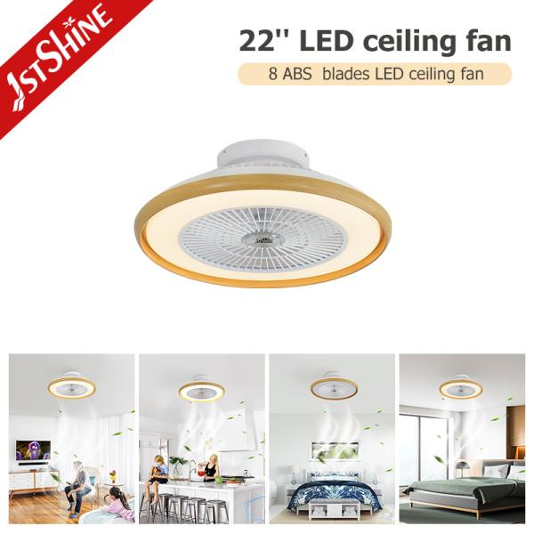 Ventilador de teto LED apagável com perfil baixo de 110-240V/50Hz-60Hz