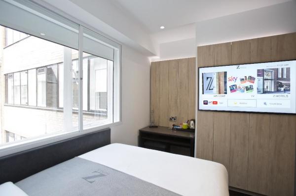 Bangkok hotel style apartment saving space furniture by Laminated wall panel Bed headboard with writing desk and Wardrob