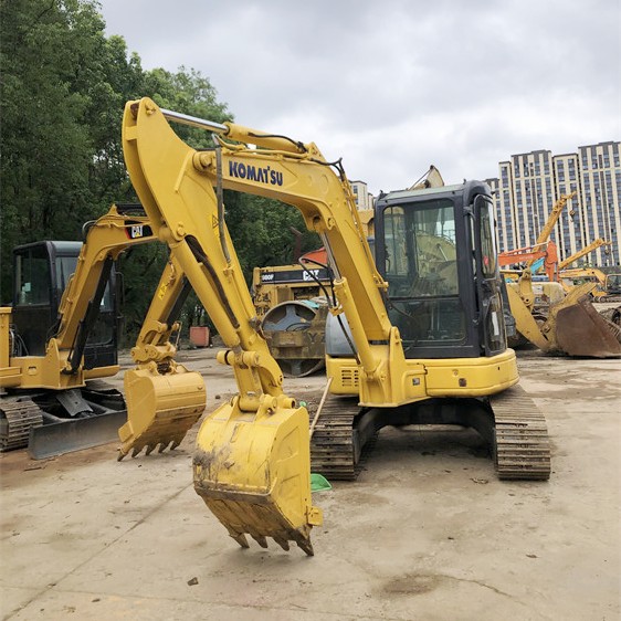 Komatsu PC 50MR-2 экскаватор 5 тонн оригинальный гидравлический насос Япония 2020 год вторая рука