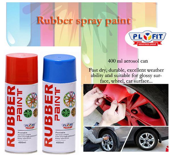 400ML Green Rubber Coat Spray Paint , Exterior Blue.green ,red Plasti Dip Wheel Paint
