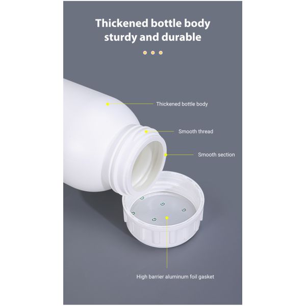 Химические жидкие органические пестициды HDPE пластиковая бутылка для упаковки и экрановой печати