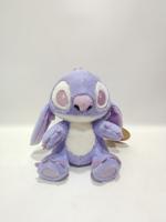 La queue allongée du Stitch vibrant est adorable en violet.