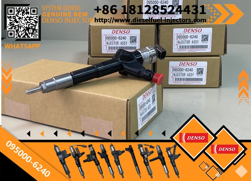 Genuine Denso Fuel Injector 095000-6240, 16600-VM00D/16600-MB40, Suitable for Nissan Models