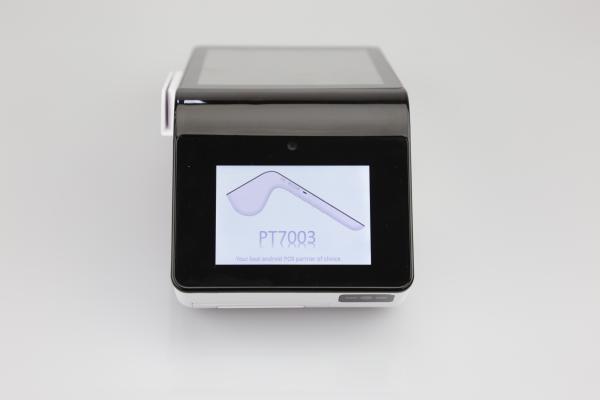 Small Smart Pos Payment Terminal Restaurant Parking Store Ticket Printing