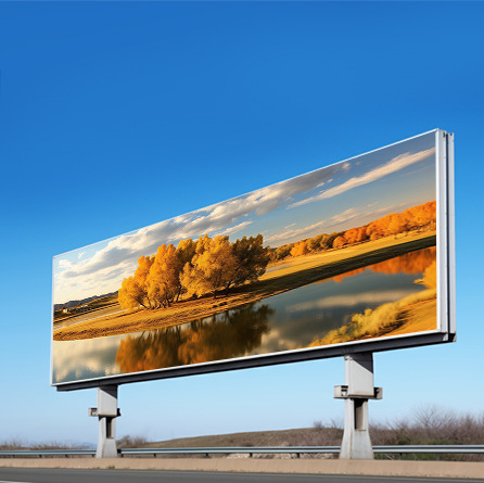 Die-Cast Aluminum Screen Iron Box / Rental Commercial Freestanding Outdoor Full Color LED Display For Street And Supermarket Advertising