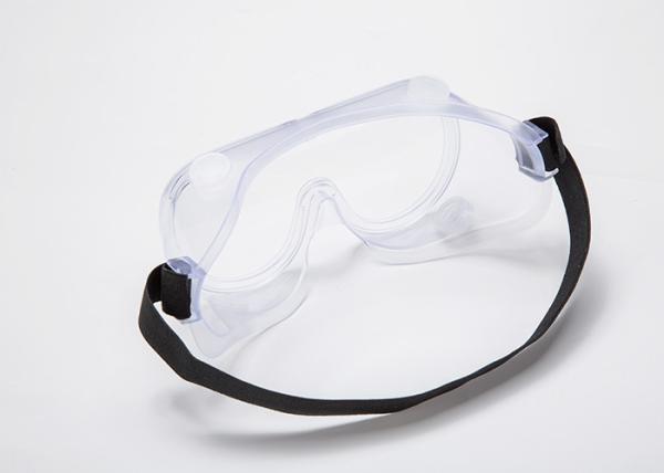 Various Color Chemical Resistant Safety Glasses Clear Color Elastic Strap