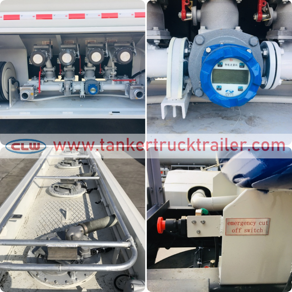 Dongfeng RHD 6X4 24CBM 24,000L Oil Tank Truck 