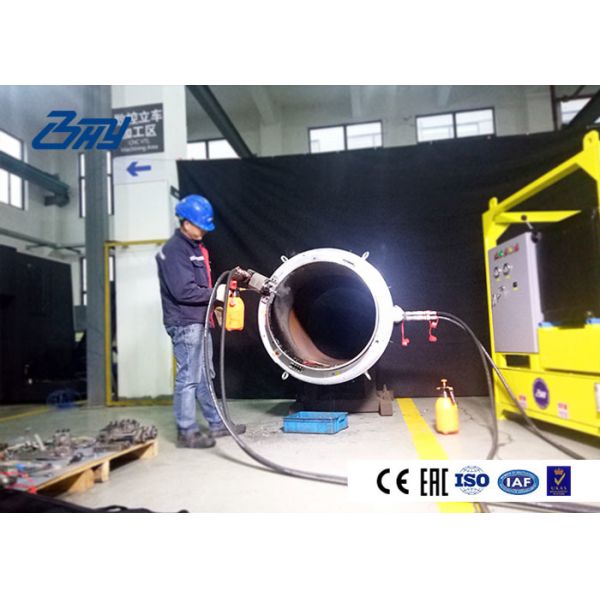 DN600 Pipe Beveling machine , Pipe Cutter, Hydraulic driven, Star Wheel System