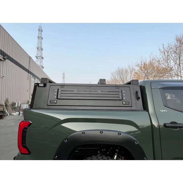 Устойчивый алюминиевый сплав твердого типа грузовик кроватка покрытие тоннель покрытие для Toyota Tundra 2023