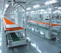 PLC Control System And 10 Meters Length Safety-Guarded Roller Conveyor Line For Worker Protection