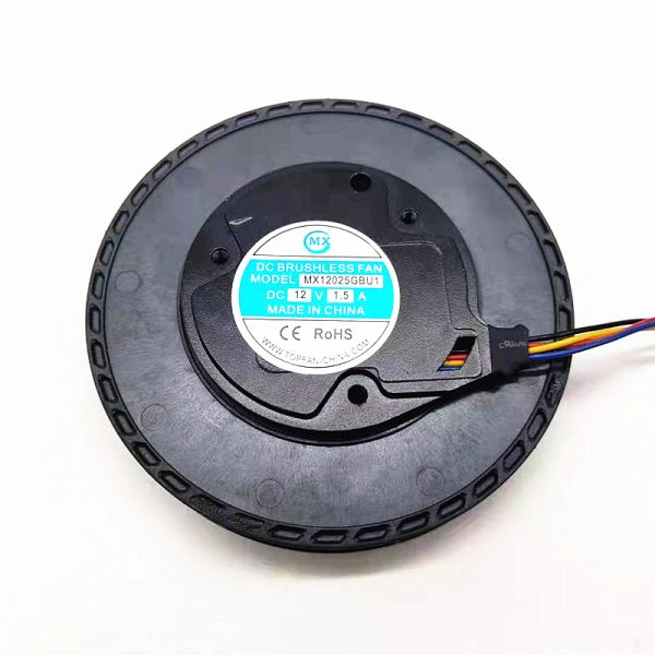 Diameter 120mm 4000RPM 12V 24V DC Centrifugal Blower Fan