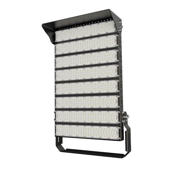 8 Modules LED Stadium Lighting RFFL-09 2000W Aluminum Clear PC