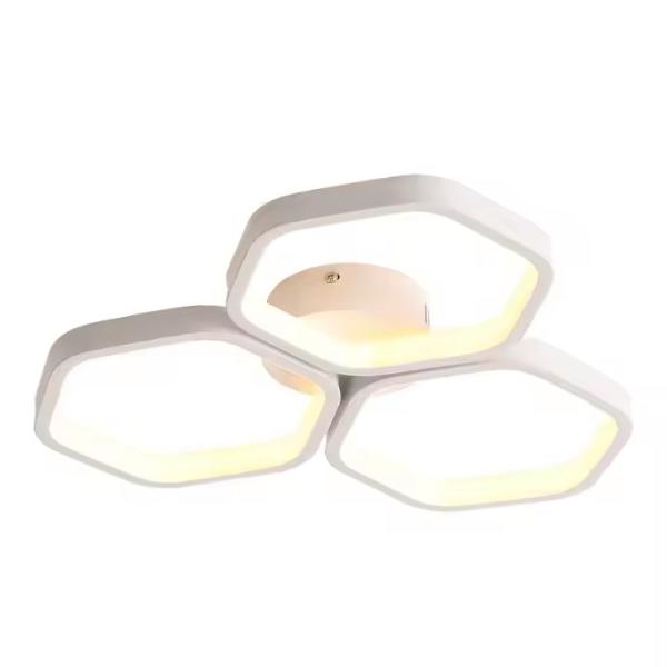 Dimmable LED Ceiling Chandelier Living Room Bedroom Office Acrylic LED Ceiling Lamp