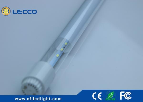 Commercial 6000k 4 Foot T8 Led Fluorescent Tube Lights Glass 360 Degree Beam Angle