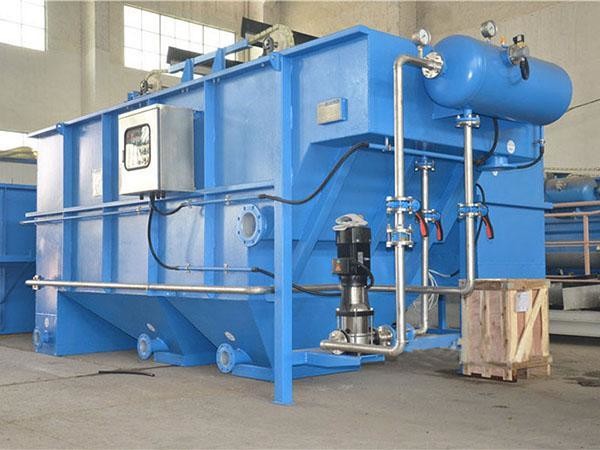 Small Powerful Carbon Steel DAF Machine For 30m3/hr Dissolved Air Flotation In Industrial Wastewater