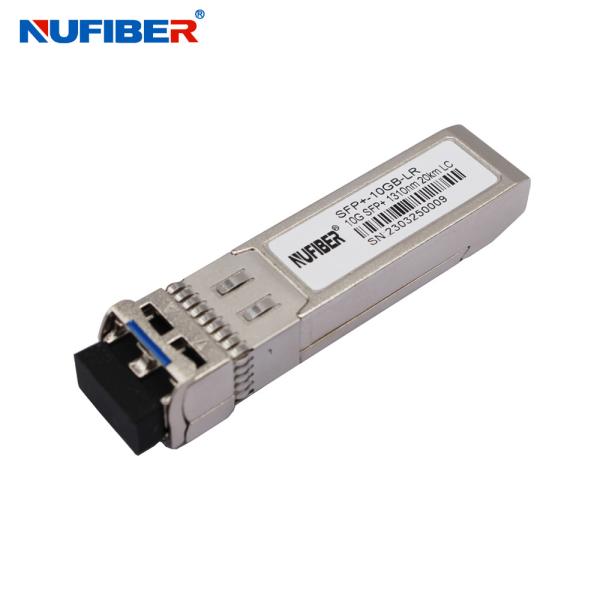 Duplex SM 1310nm 20km LC DOM SFP 10G LR Compatible With Cisco