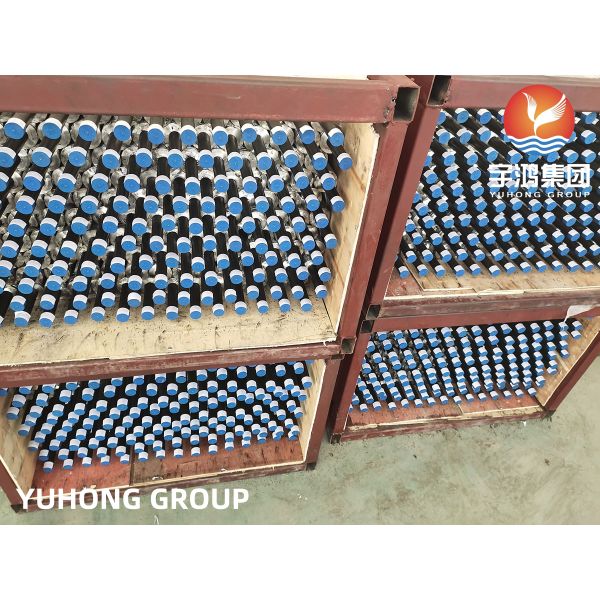 ASTM A179 Wound L Fin Tubes With AL1100 Fins For ACC Air Cooled Condensers