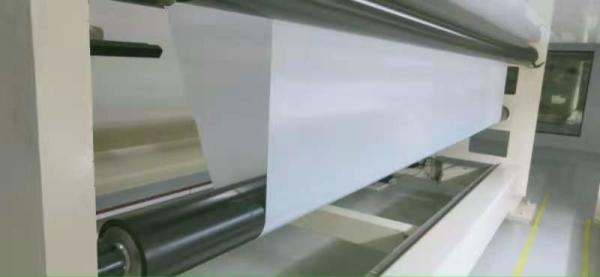 Digital PLC Control 3 Phase 650mm Roll Rewinding Machine , Slitter Rewinder Machine