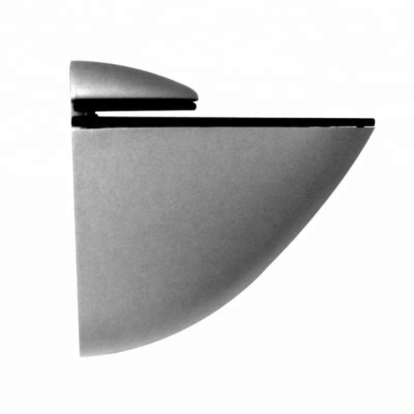 Furniture Hardware Accessories Glass Support Clamp for Adjustable Glass Shelving