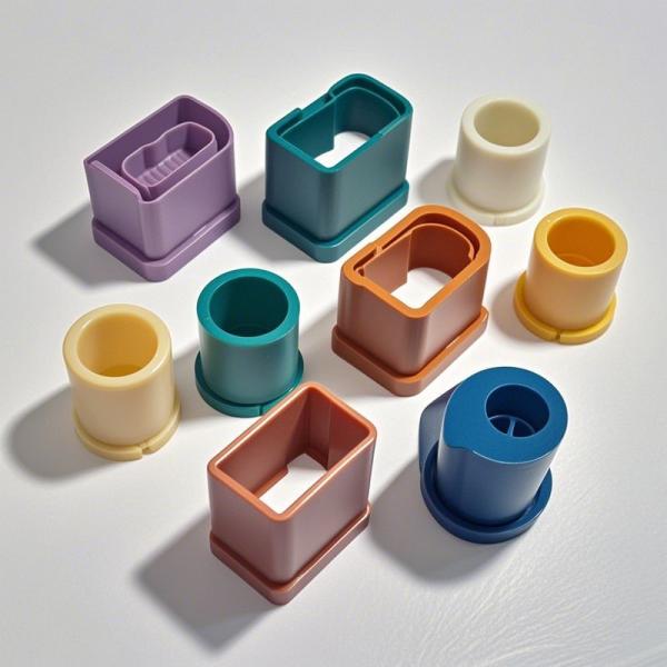 Chemical Resistance Plastic Insert Moldings Precision 1-4 Cavities