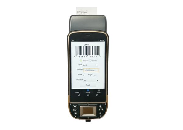 Touch Screen Dual Band Wifi Android 1D 2D / QR Scanning Phone Scanner