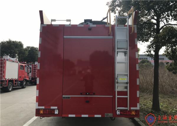 276kw Sinotruk HOWO Chassis Water Tanker Fire Truck Flattop Lengthen Cabin