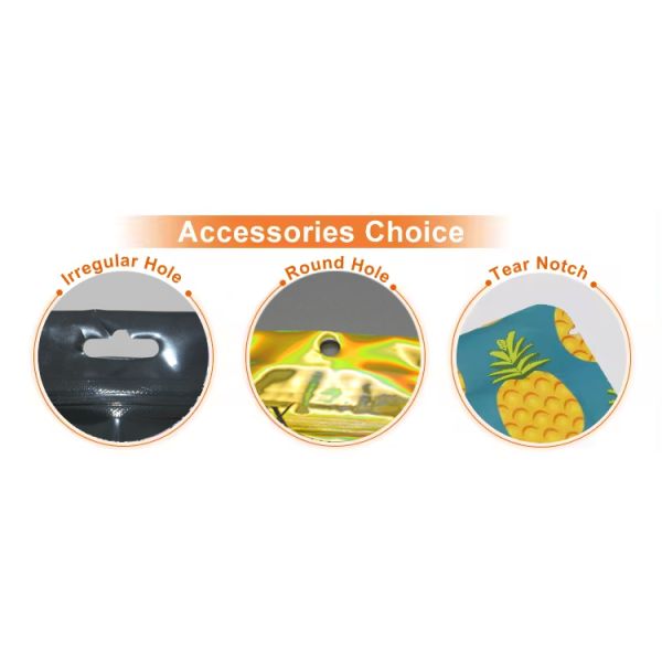 Bolsas de comida Mylar impresas a medida con cremallera a prueba de humedad