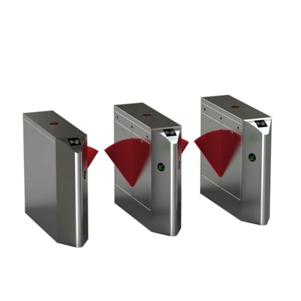 IP54 Protection BLDC Motor Retractable Flap Barrier Gate DC24V for Metro Entry