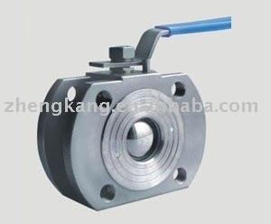 Small Stainless Steel Valves Metal Seated Ball Valve With Blow - Out Proof Stem
