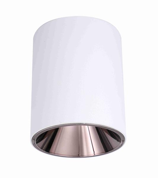 hotel home bedroom dimmable Anti glare surface mounted Round black Cylinder COB LED spot lights Downlight