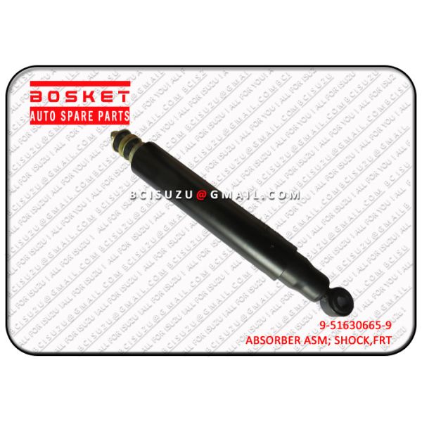 Black Color 9-51630665-9 Truck Chassis Parts Nkr77 4KH1 Front Absorber