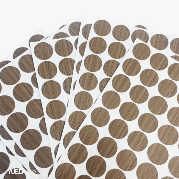 Dustproof Self Adhesive  PVC Screw Hole Stickers（DY-083）