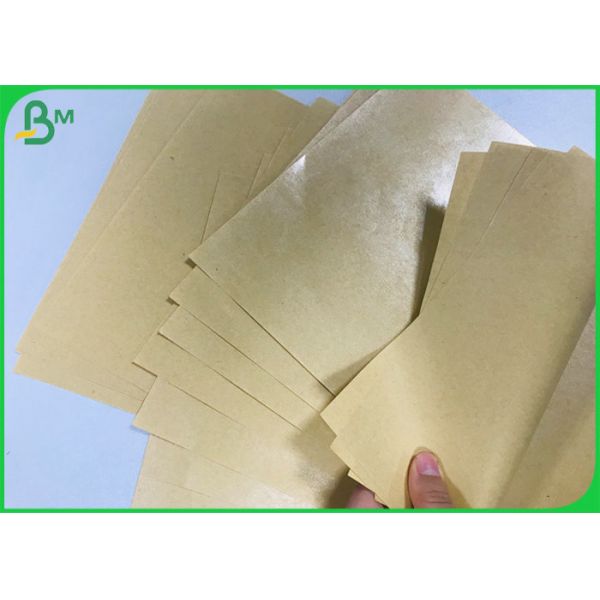 Браун красит 12gsm поли прокатанную бумагу Rolls девственницы 80gsm Kraft для упаковки Бумага девственницы 80гсм крафт цвета 12гсм Брауна поли прокатанная свертывает для упаковки