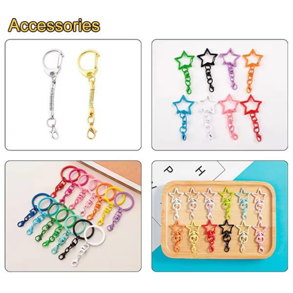Custom Design Relief Fidget Light Up Keycap Keychain Cute Animal Switch ASMR Sensory Click Stim Toy Led Click