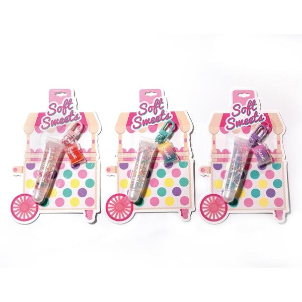 Non Toxic Fruit Flavored Little Girls Lip Gloss With Shimmering Glitter
