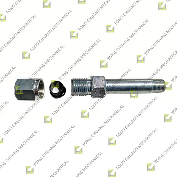 Extended Connector / For Sany Oil Distributor Lubrication Joint，Grease Fitting Joint，Central Lubrication Joint，Lubrication System Connector，Hydraulic Lubrication Pipe Joint