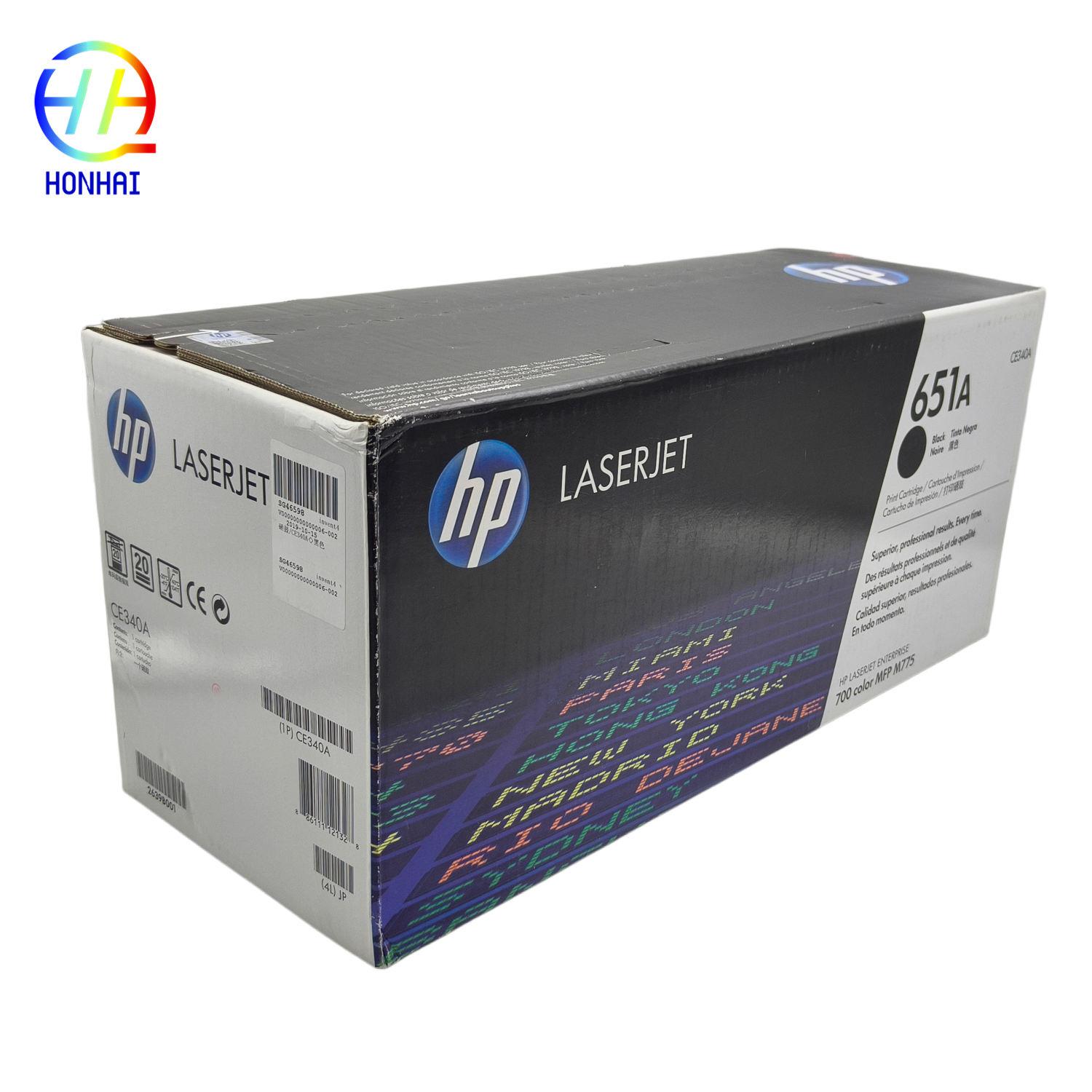  Original Toner Cartridge 651A CE340A CE341A CE342A CE343A for HP LaserJet Enterprise 700 Color MFP M775 Printer parts 