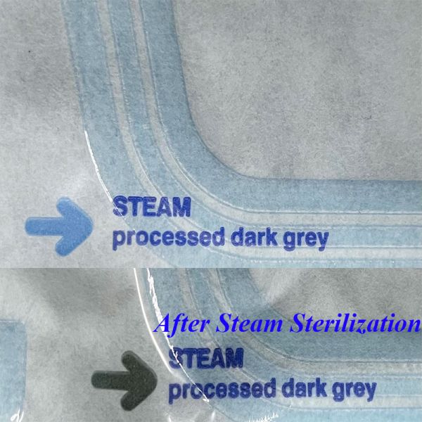 Dental Self Sealing Sterilization Pouches Sterilization Bags Dental Flat Gusseted Reel