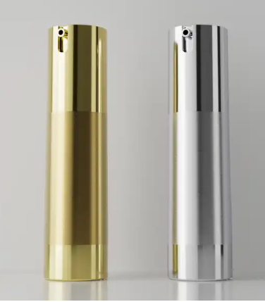 A bomba mal ventilada vazia plástica da loção engarrafa o soro facial que empacota 15ml 30ml 50ml