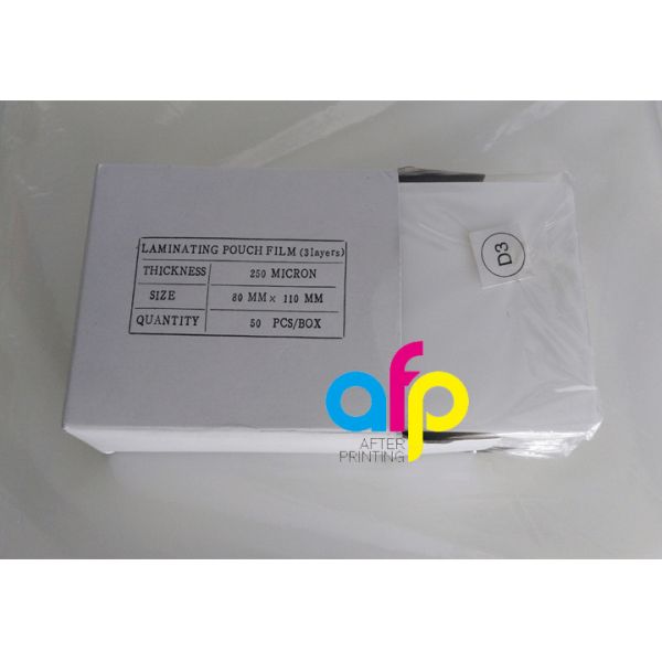 3 Layers PET Pouch Laminating Film