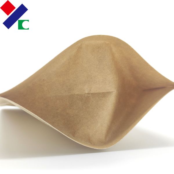 la bolsa de papel Doypack de 2lb Kraft con embalaje flexible de la cremallera se levanta la barrera