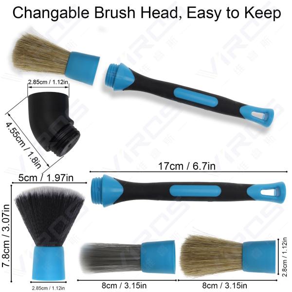 ODM Car Detailing Brush Paint Gap Dust Removal Polypropylene Material