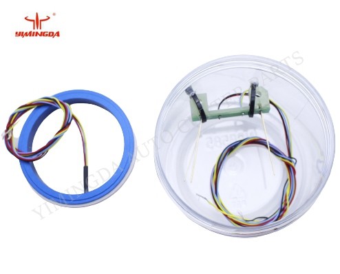 Las piezas autos del cortador del PN 705965 giran sobre un eje colector y cubierta protectora