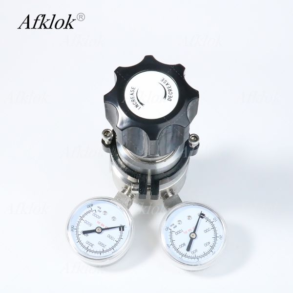 316L Stainless Steel Gas Pressure Regulator ISO9001 and CE Certified