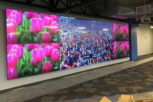 46inch Samsung 1.7mm 2x2 video wall 4x4 LCD Video Screen for Shopping Mall
