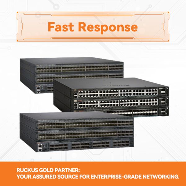 RUCKUS ICX 8200-C08PF Compact Stackable PoE+ Switch