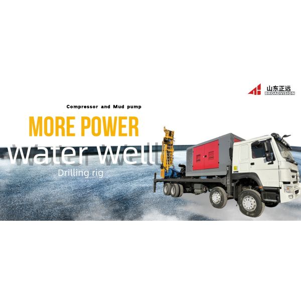 Foreuse de forage montée sur camion multifonction pour la construction