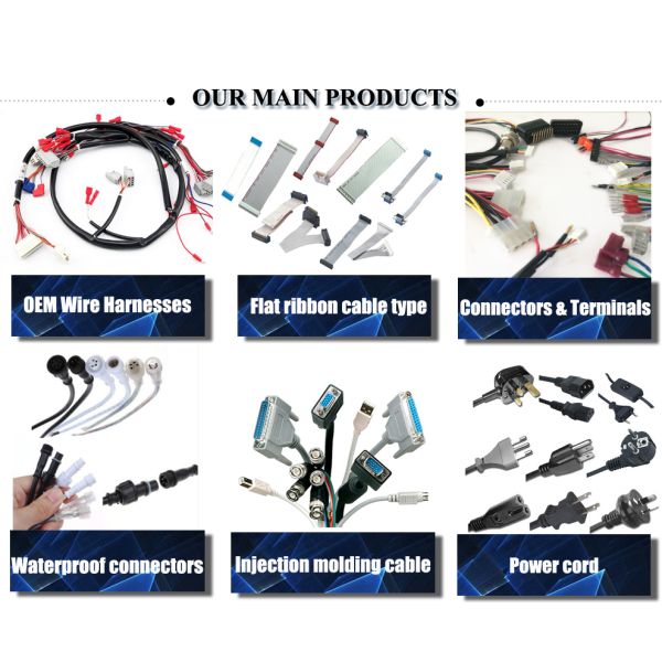 Fast Delivery Manufacture IDC to HDB 15 Pin Flat Cable Assemblies with Black Connector