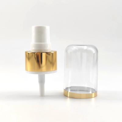24mm 24/410 Perfume Spray Atomiser Perfume Bottle Nozzle Golden Aluminium Collar