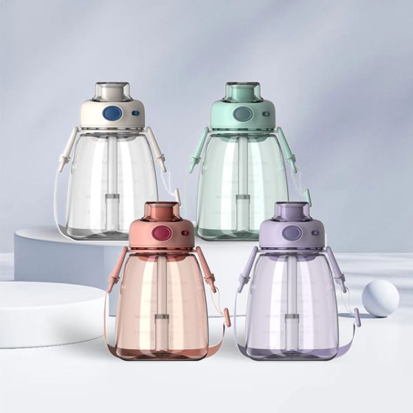 Customised Stylish Women's Summer Water Bottle with Handle Boiling Water Applicable